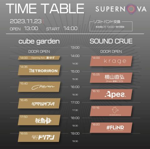 SUPERNOVA｜SUPERNOVA