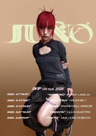 a子 Live Tour 2026 “JUNO” -｜a子